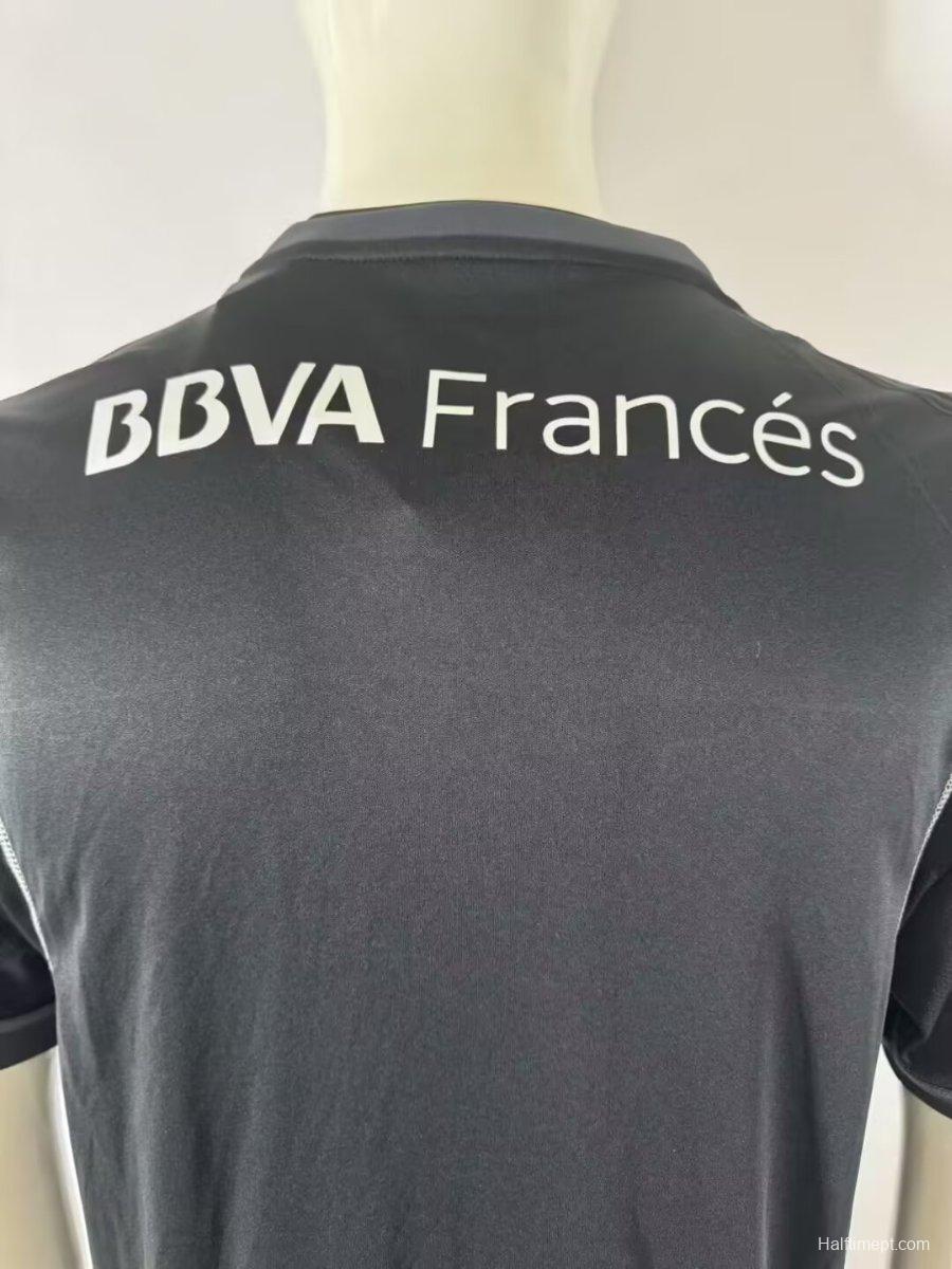 Retro 13/14 River Plate 75Th Anniversary Black Jersey