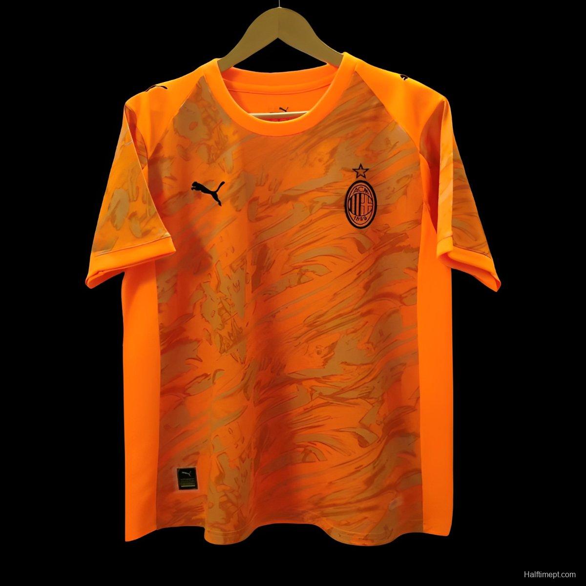 25/26 AC Milan Goalkeeper Third Orange Jersey