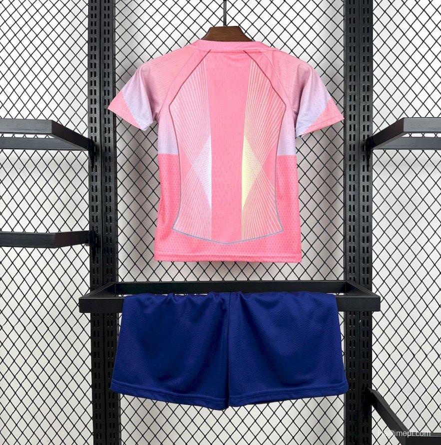 25/26 Kids Barcelona Pink Special Jersey
