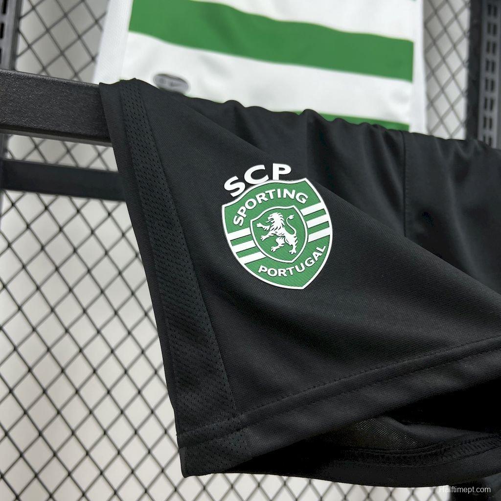 25/26 Kids Sporting Lisbon Home Jersey