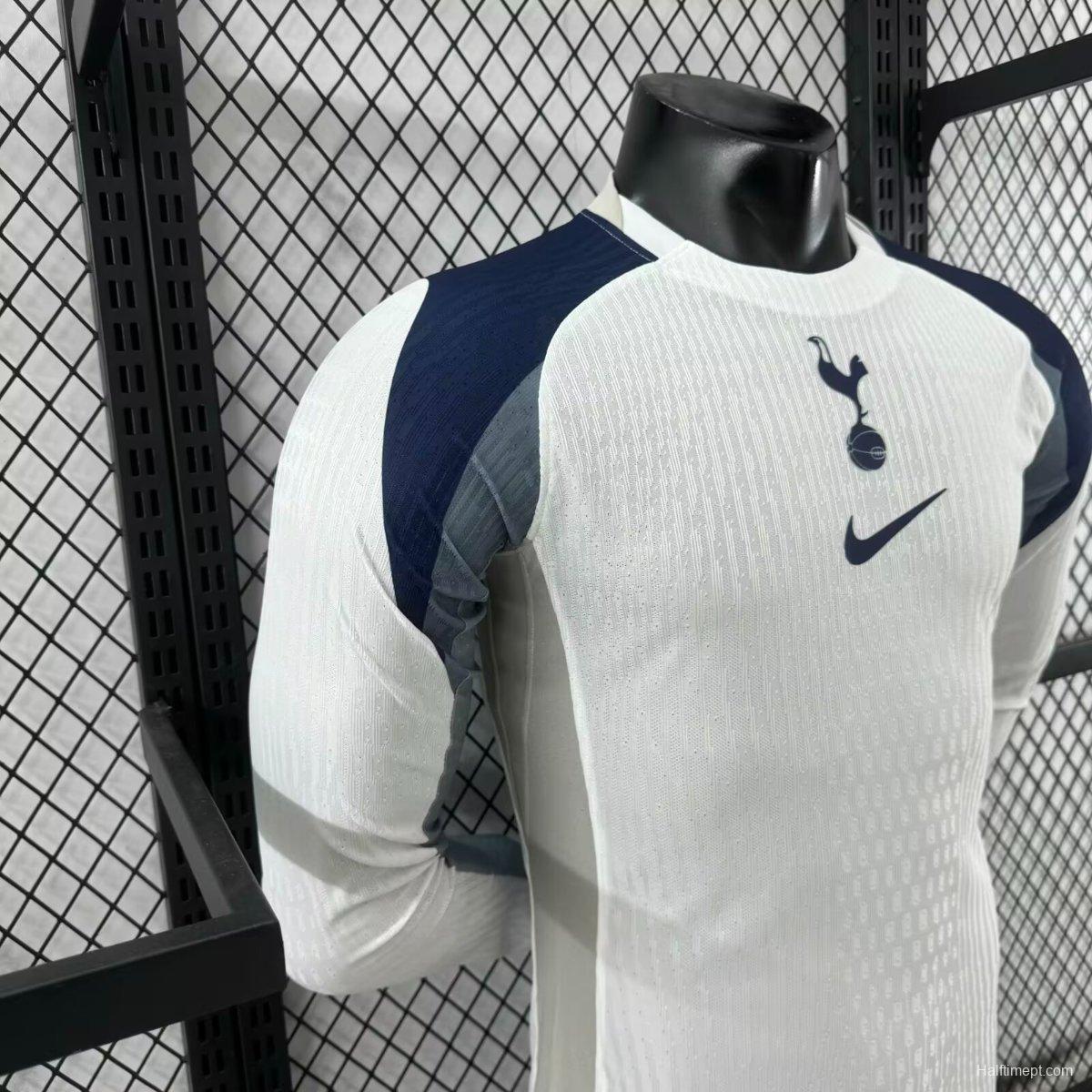 Player Version 25/26 Tottenham Hotspur Home Long Sleeve Jersey