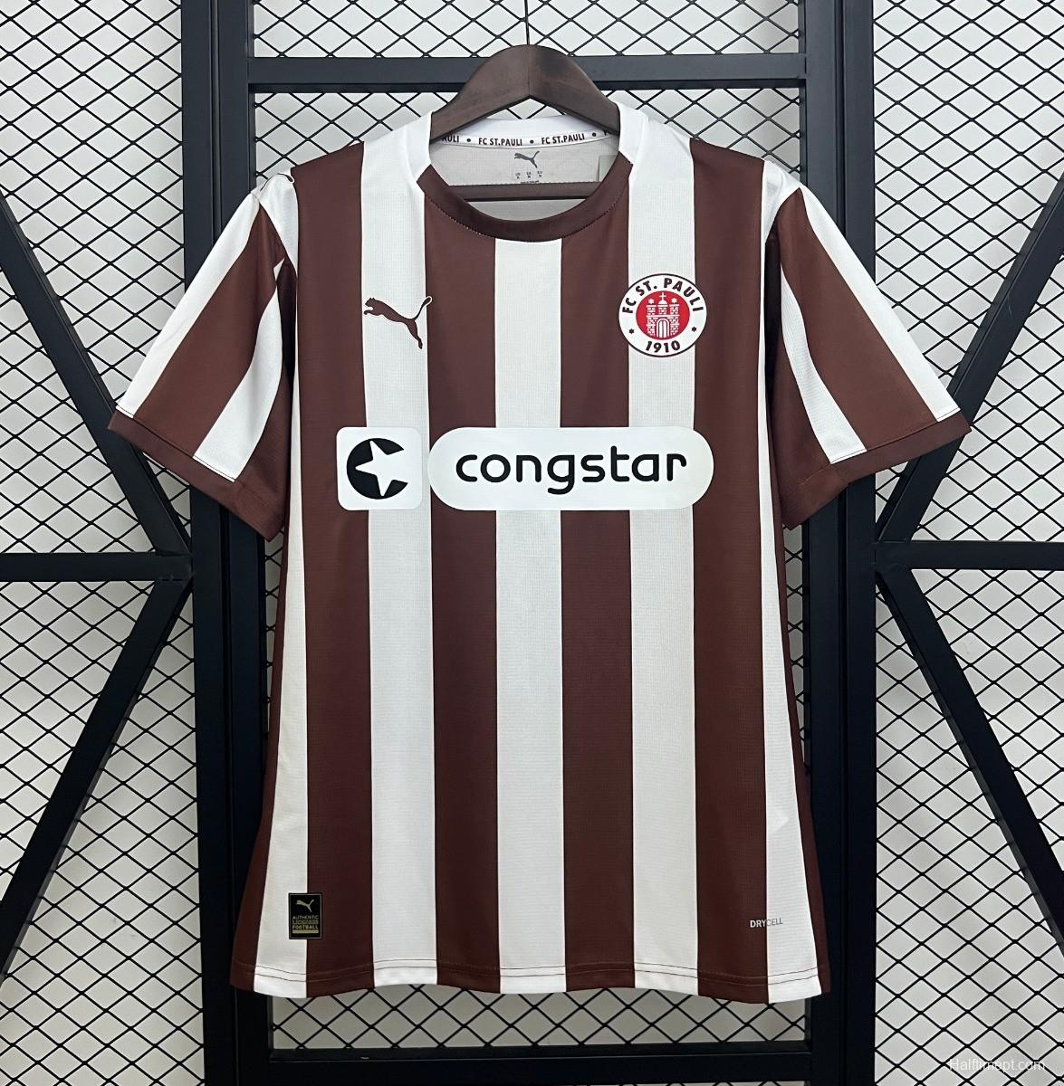25/26 St. Pauli Home Jersey
