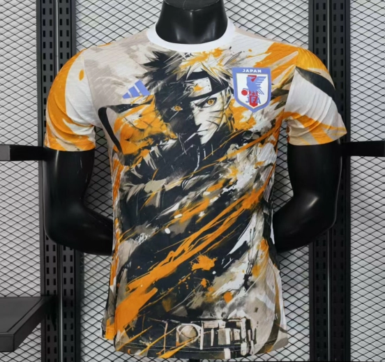 Player Version 2025 Japan Naruto Inspired Design Anime Style Jersey