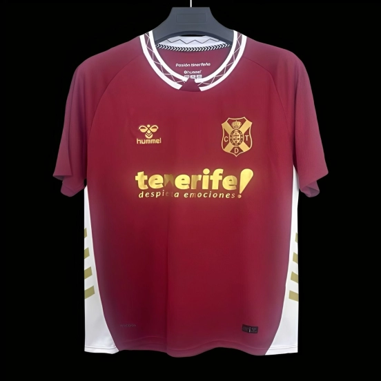 25/26 Tenerife Away Red Jersey