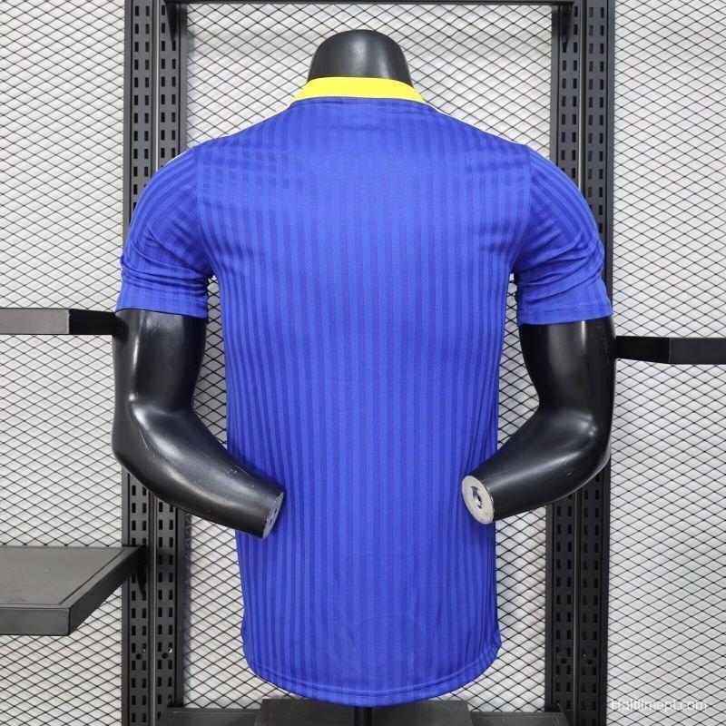 Player Version 25/26 Boca Juniors Adidas Original Terrace Icons Blue Jersey