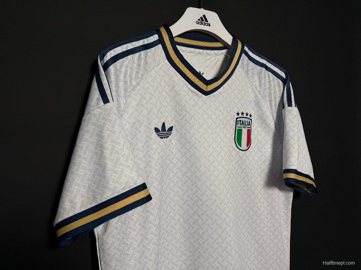 2025 Italy Away WHITE Jersey