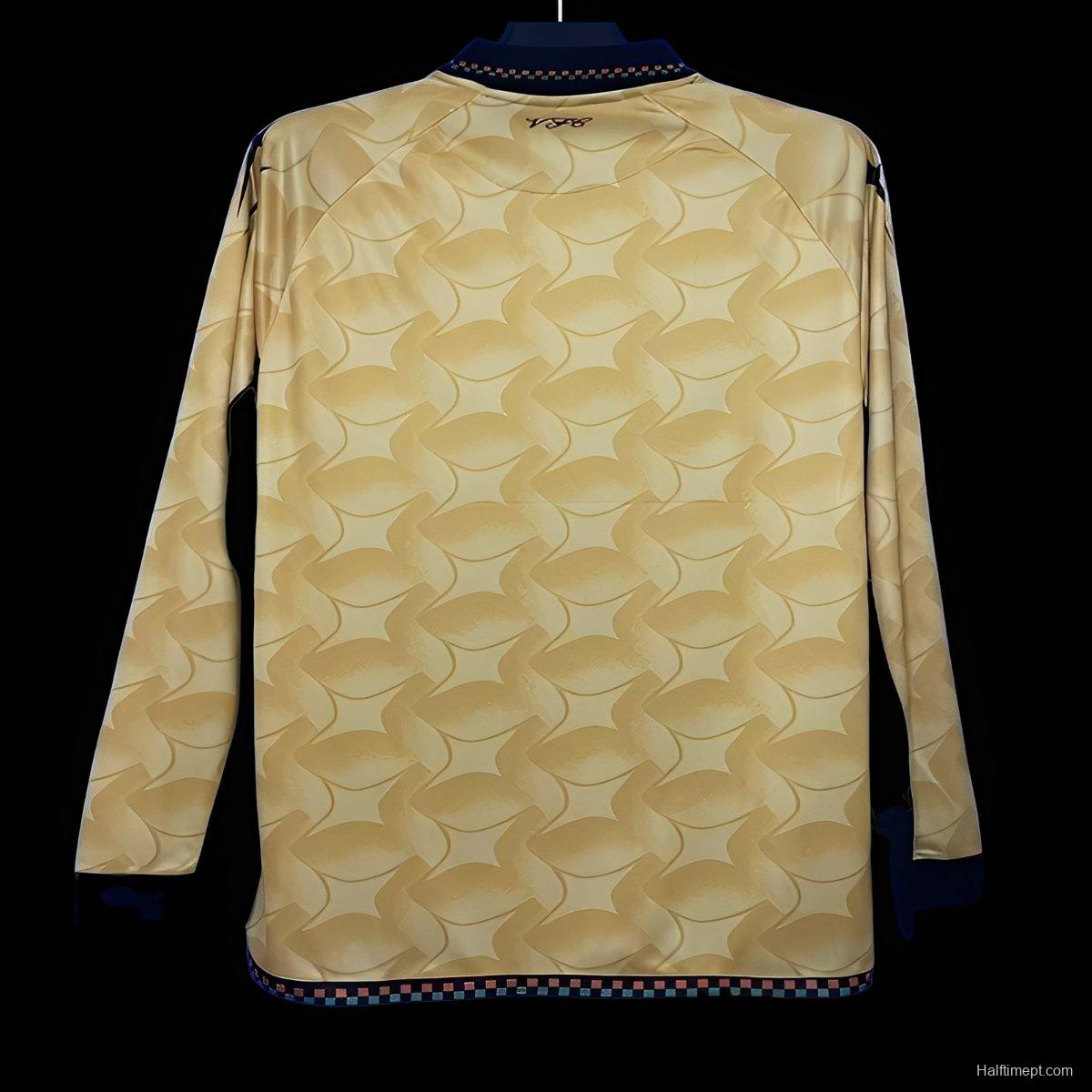 25/26 Venezia Golden Goalkeeper Long Sleeve Jersey