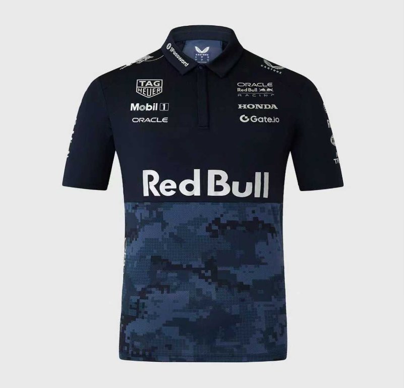 2025 F1 Red Bull Racing Hypebeast Special Edition Team Polo Jersey