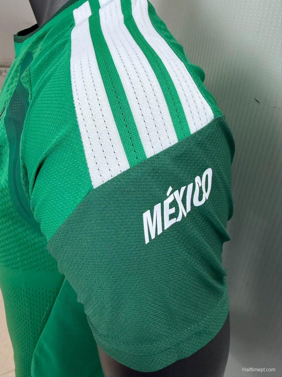 Player Version 2026 Mexico Green Training Pre-Match Jersey