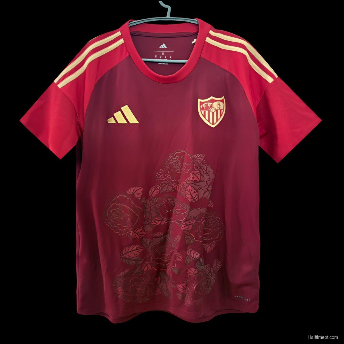 25/26 Sevilla FC Limited Edition Rocio Osorno Red Jersey