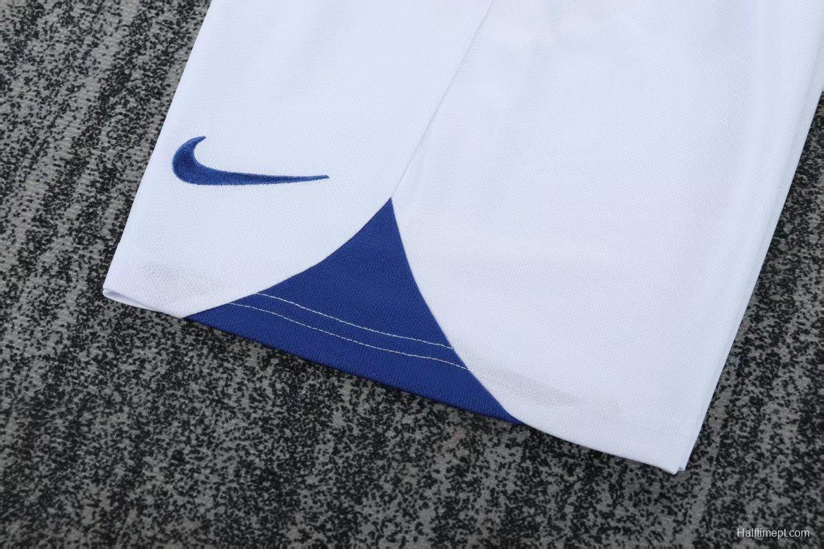 Retro Kids 2004 Brazil Away Blue Jersey