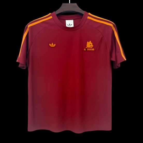 25/26 Roma Adidas Original Red Jersey