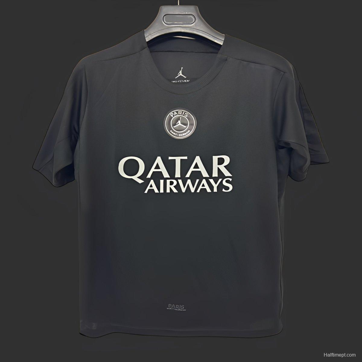 25/26 PSG Paris Saint-Germain Strike Top Black Jersey