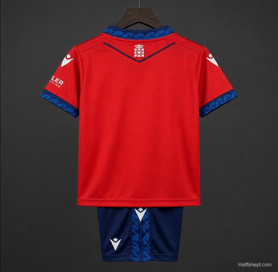 26/27 Kids CA Osasuna Home Jersey