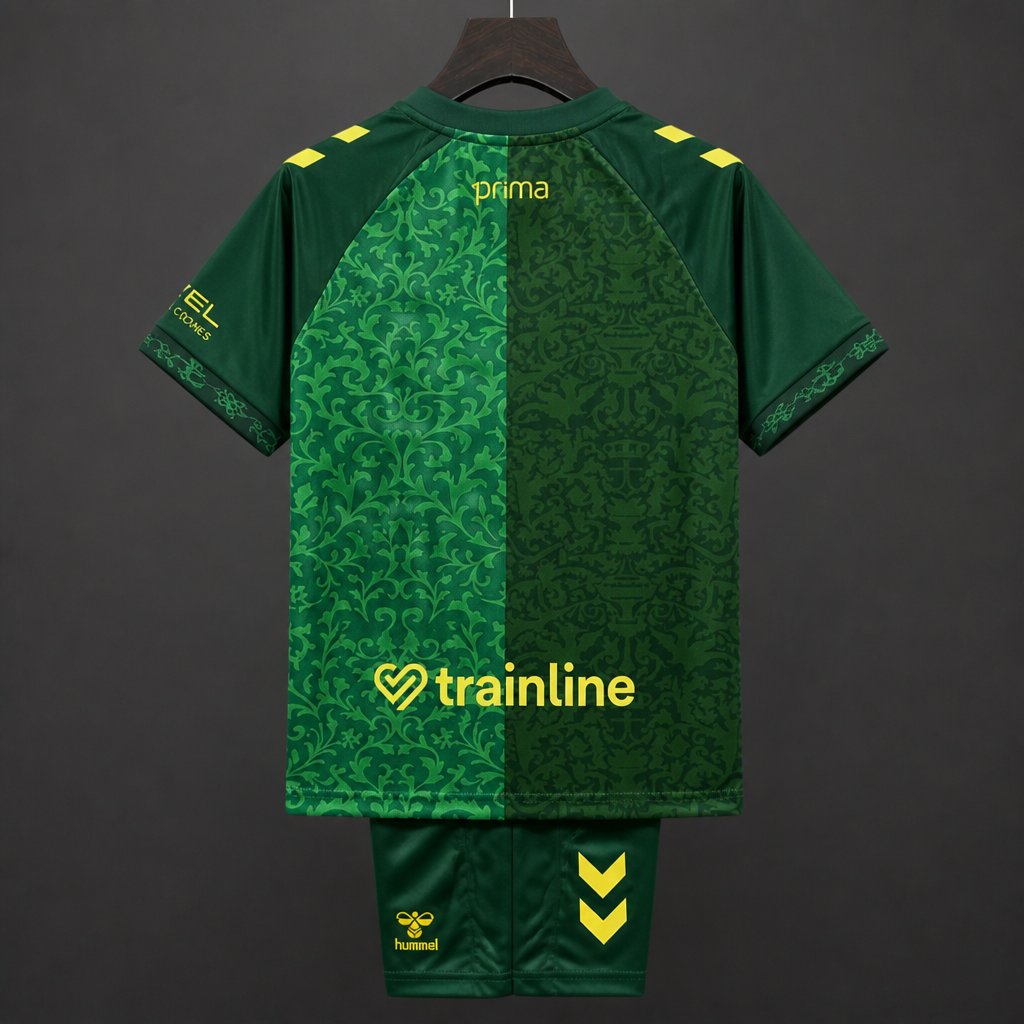 26/27 Kids Real Betis Away Green Jersey