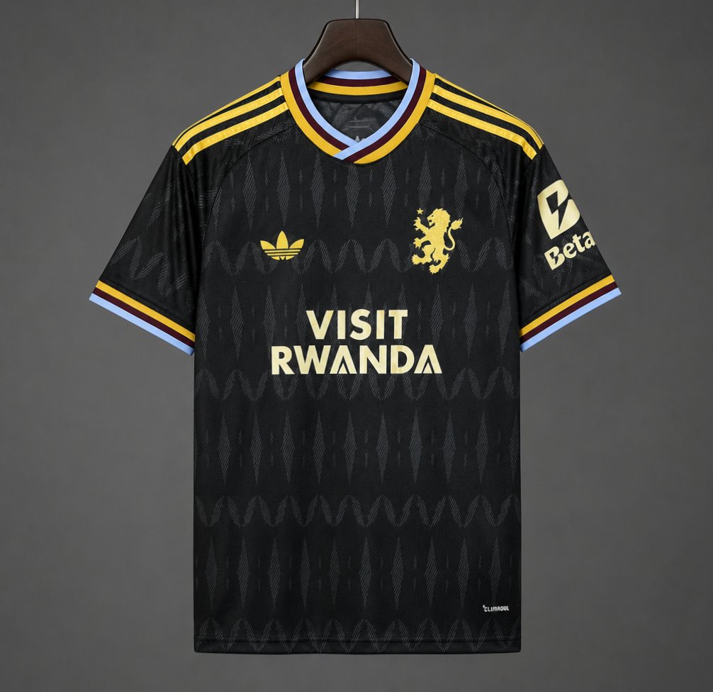 26/27 Aston Villa Away Black Jersey