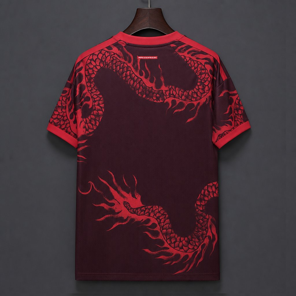 26/27 SC Internacional Red with Dragon Pattern Special Edition Jersey
