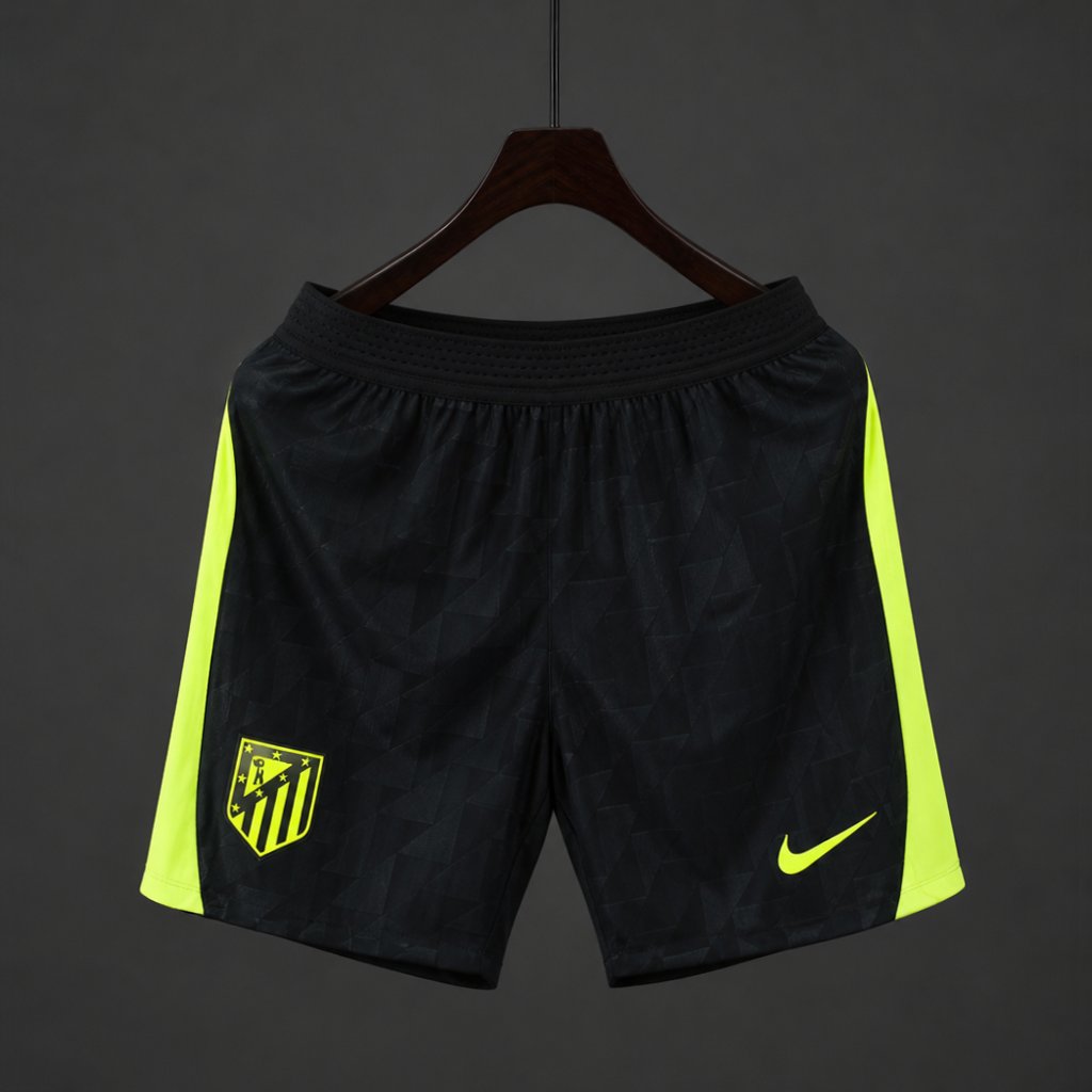 Player Version 26/27 Atletico Madrid Away Black  Shorts