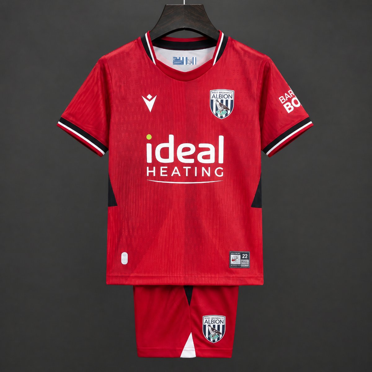 26/27 Kids West Bromwich Albion Away Red Jersey